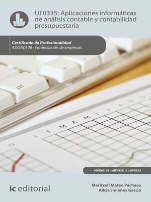 cover image of Aplicaciones informáticas de análisis contable y contabilidad presupuestaria. ADGN0108